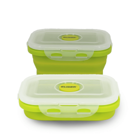 GLIDER S20 Black Bento Premium Lunch Box & Food Storage Container